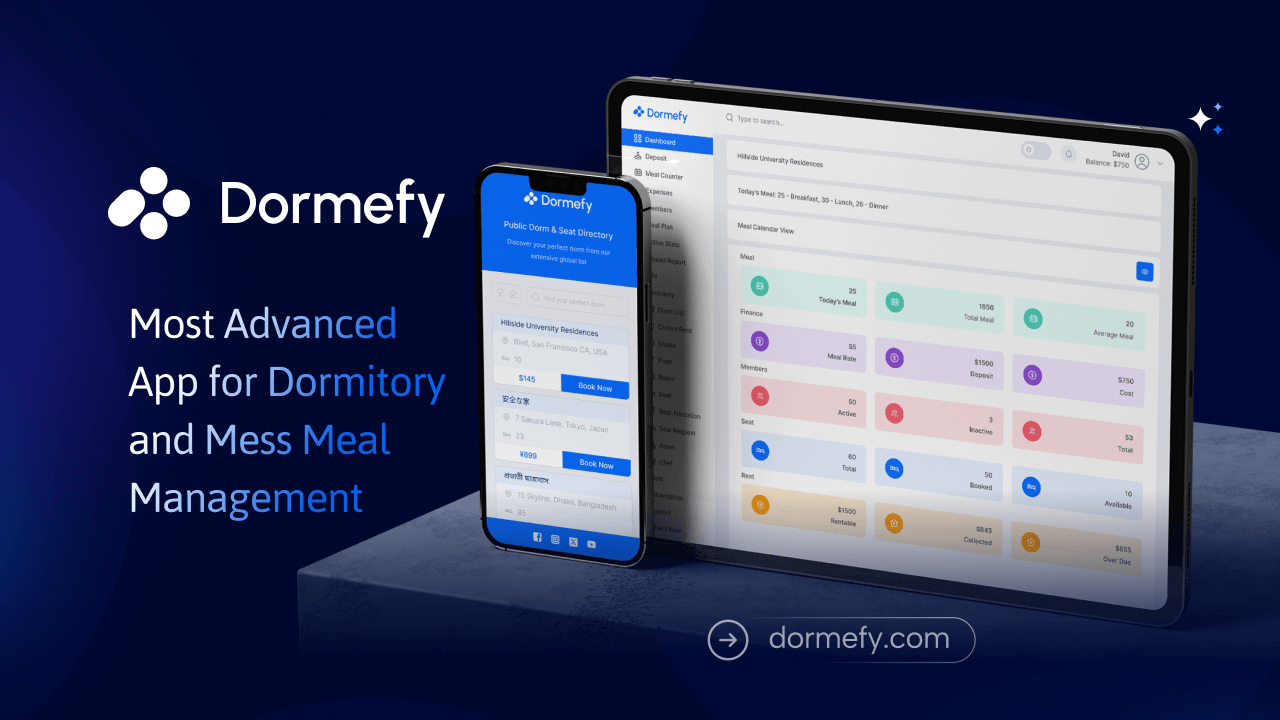 Dormefy: The Most Advanced App for Dormitory and Mess Meal Management
